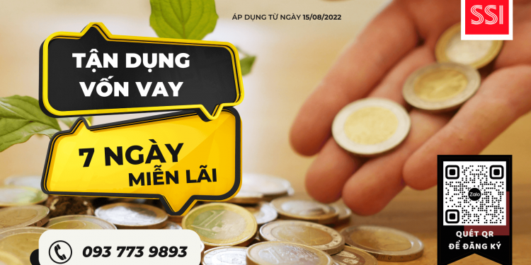 Đăng ký ưu đãi miễn phí lãi vay Margin tại SSI – áp dụng từ 15/08/2022 (Số lượng giới hạn)