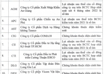 Cổ phiếu AGM, ITA bị cắt margin - Ảnh 1.