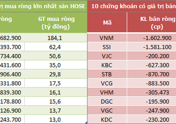 Khối ngoại mua ròng phiên thứ 4 liên tiếp trên HoSE, tập trung gom HPG - Ảnh 1.