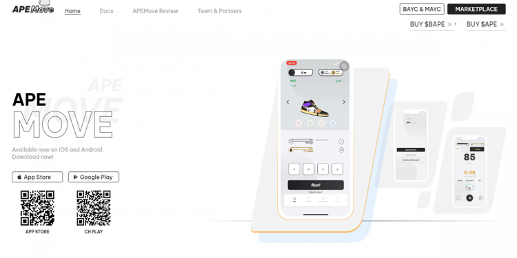 Thư viện crypto: Dự án APEmove (BAPE) Freemint NFT có gì hot?