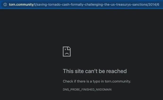 vimoney: Kênh Discord và diễn đàn quản trị của Tornado Cash biến mất