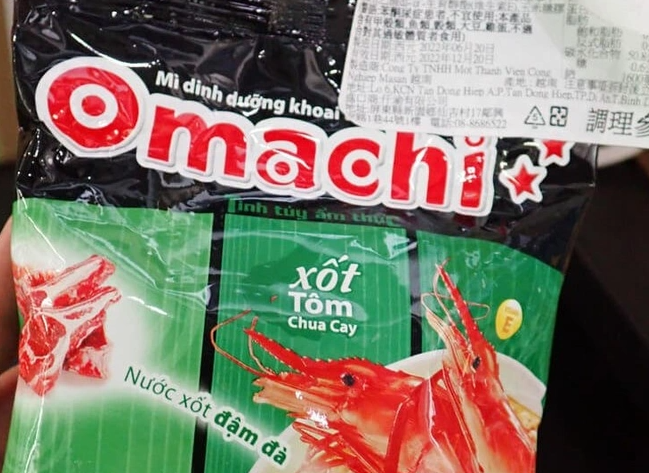 vimoney: Masan phản hồi về thông tin mì Omachi nhập từ Việt Nam có chất cấm