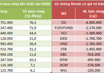 Khối ngoại bán ròng trở lại 220 tỷ đồng trong phiên 13/9 - Ảnh 1.