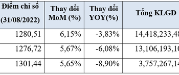 HoSE: Thanh khoản TTCK tăng ấn tượng 36% trong tháng 8/2022, khối ngoại trở lại mua ròng gần 1.800 tỷ đồng - Ảnh 1.