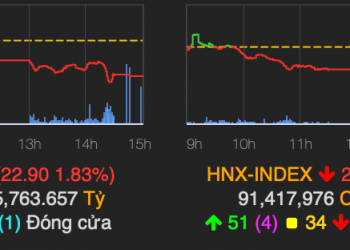 Tội đồ nào khiến VN-Index bay gần 29 điểm, vốn hóa HoSE mất gần 114.000 tỷ đồng ngay trong phiên đầu tuần? - Ảnh 1.