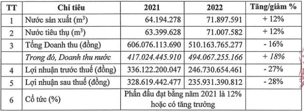 Nước Thủ Dầu Một (TDM) báo lãi quý 3/2022 tăng gấp đôi, lợi nhuận trước thuế 9 tháng vẫn giảm 22% so với cùng kỳ - Ảnh 2.
