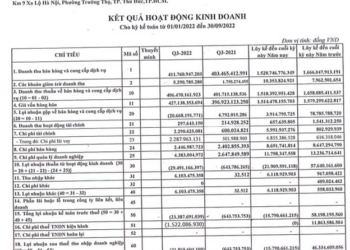 Công ty thép đầu tiên công bố báo cáo tài chính quý 3, lỗ lớn gấp 34 lần cùng kỳ - Ảnh 1.