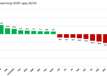 Khối ngoại giao dịch trầm lắng, bán ròng gần 40 tỷ đồng - Ảnh 1.