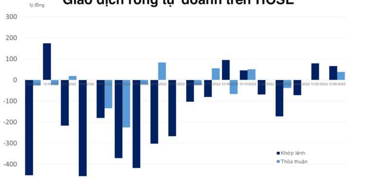 Khối tự doanh mua ròng tiếp phiên thứ 2 trên HOSE - Ảnh 1.