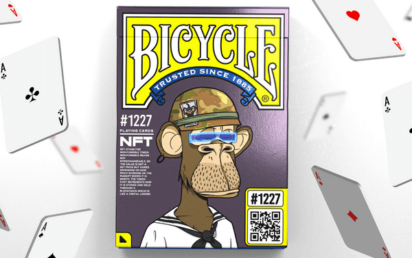 Nhà sản xuất thẻ chơi chính Xe đạp để tính năng Bộ sưu tập khỉ buồn chán