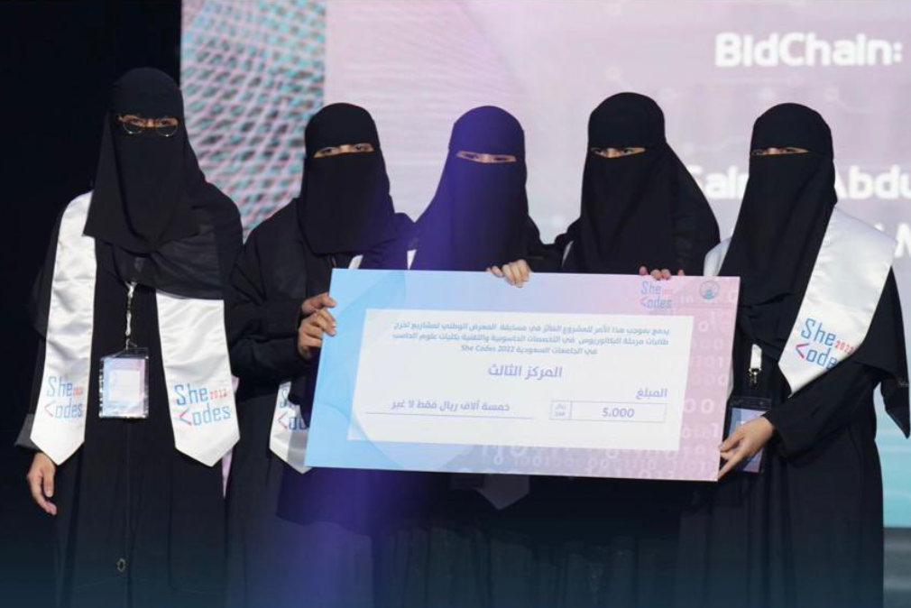 ViMoney: Bidchain dựa trên blockchain giành giải 3 trong cuộc thi mã hóa dành cho phụ nữ Ả Rập Saudi