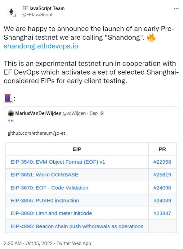 ViMoney: Các nhà phát triển cốt lõi của Ethereum chọn Thượng Hải là điểm đến tiếp theo cho bản cập nhật
