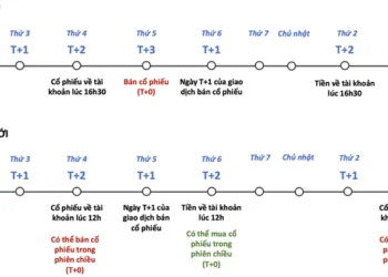 Mua cổ phiếu mấy ngày bán được? Tìm hiểu về T0, T+1, T+2 và T+2.5 trong chứng khoán