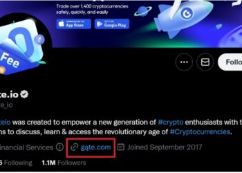 Giả mạo sàn giao dịch Gate.io rút cạn tiền người dùng