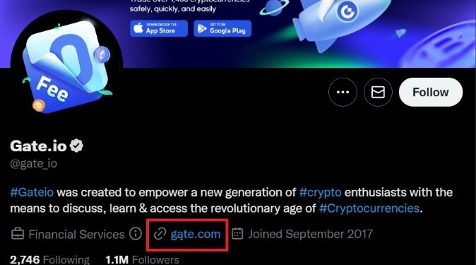 Giả mạo sàn giao dịch Gate.io rút cạn tiền người dùng