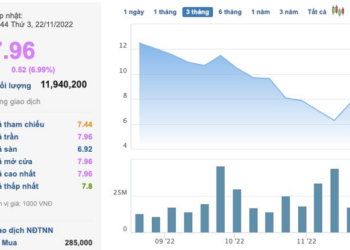 Công ty BĐS giá chưa đến 8.000 đồng/cp, trữ hơn 7.800 tỷ đồng tiền mặt, sắp chia cổ tức 1.200 đồng/cp và chuẩn bị phải giải trình? - Ảnh 1.