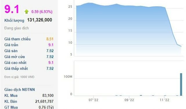 Đến lượt cổ phiếu Hải Phát Invest (HPX) được “giải cứu”, khớp lệnh kỷ lục hơn 42% công ty và vẫn chưa dừng lại - Ảnh 1.