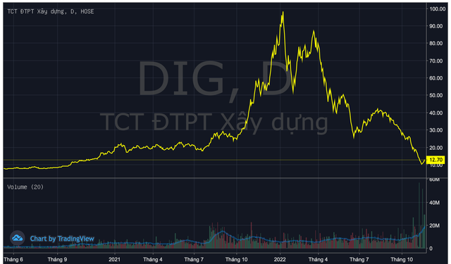 Gia đình Chủ tịch DIC Corp tiếp tục bị bán giải chấp gần 6 triệu cổ phiếu DIG - Ảnh 1.