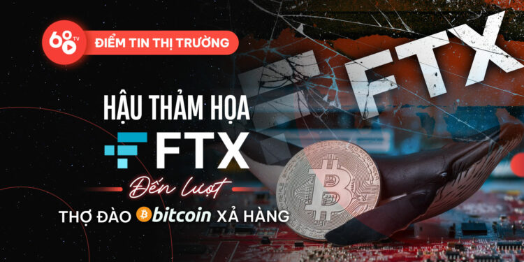 Hậu thảm họa FTX, đến lượt thợ đào Bitcoin "xả hàng"?