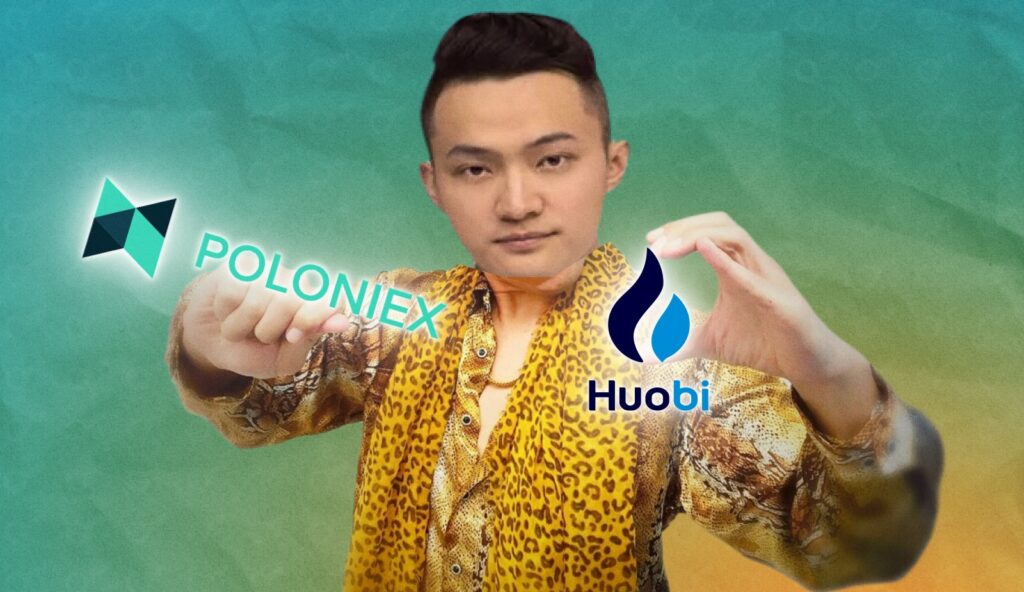 Justin Sun tuyên bố có thể sát nhập Poloniex vào Huobi