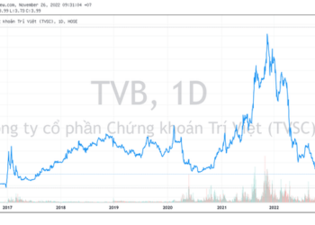 Thị giá bốc hơi 86% từ đỉnh, Phó Chủ tịch Chứng khoán Trí Việt đăng ký bán ra 2 triệu cổ phiếu TVB - Ảnh 1.