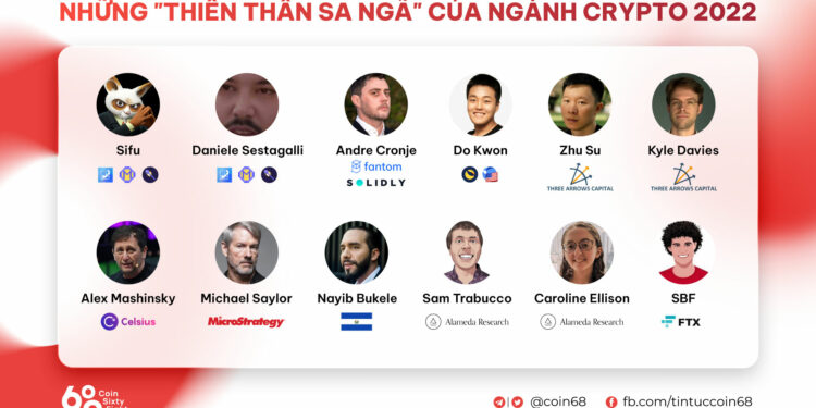 Những "thiên thần sa ngã" của ngành tiền mã hóa năm 2022