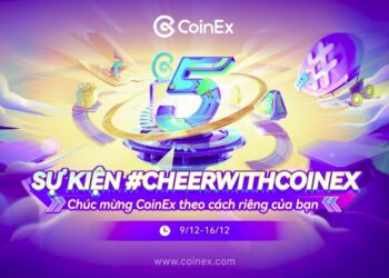 CoinEx kỷ niệm 5 năm thành lập với hàng loạt sự kiện hấp dẫn