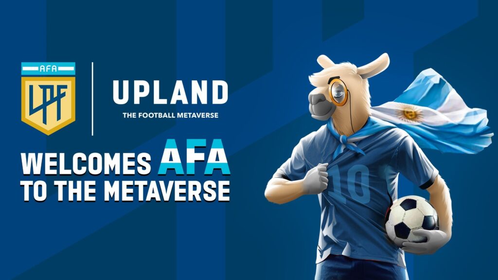 Hiệp hội bóng đá Argentina hợp tác phát triển metaverse với Upland