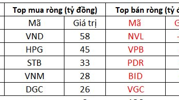 Khối ngoại tiếp đà mua ròng trong phiên thị trường điều chỉnh, tập trung xả NVL - Ảnh 1.
