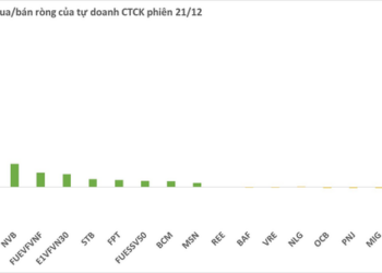 Phiên 21/12: Thị trường giằng co mạnh, tự doanh CTCK đẩy mạnh mua ròng gần 300 tỷ trên cả ba sàn - Ảnh 1.