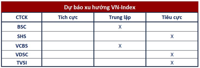Góc nhìn CTCK: Thị trường xác lập nhịp chỉnh ngắn hạn, VN-Index có thể về 990 điểm - Ảnh 1.