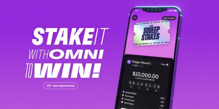 Ví Web3 Omni tiết lộ giải thưởng 10.000 USD cho chương trình staking MATIC