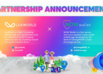 LuxWorld chính thức trở thành đối tác của Now Wallet