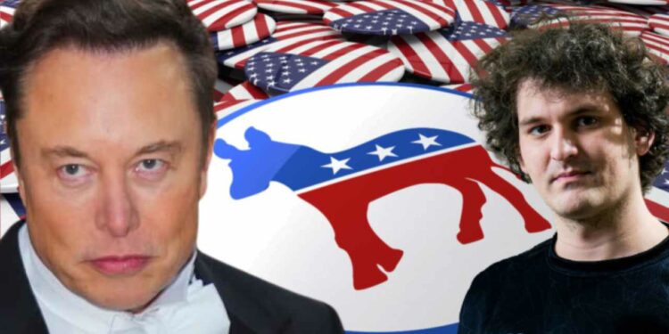 Elon Musk suy đoán Sam Bankman-Fried quyên góp hơn 1 tỷ USD cho Đảng Dân chủ