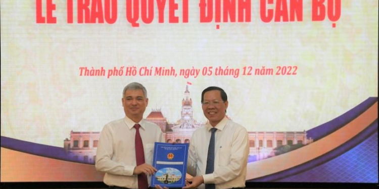 Sở Tài chính TP HCM có giám đốc mới