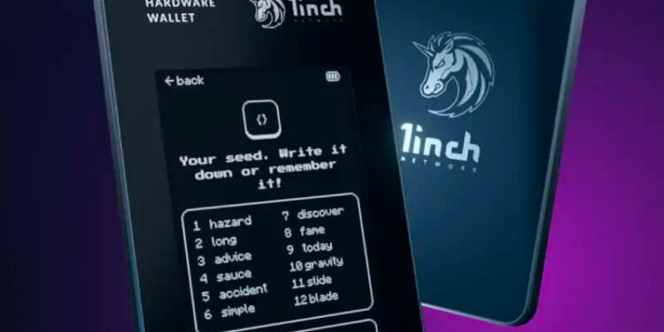 1inch Network công bố phát triển ví cứng
