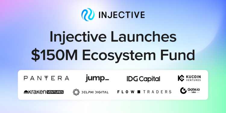 Injective ra mắt quỹ phát triển 150 triệu USD, giá INJ tăng 26%