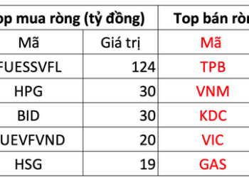 Thị trường khởi sắc, khối ngoại đảo chiều mua ròng hàng trăm tỷ đồng - Ảnh 1.