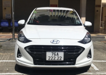 Chiếc Hyundai i10 được trả giá 1 tỷ đồng ngay sau khi bấm được biển ngũ quý 2