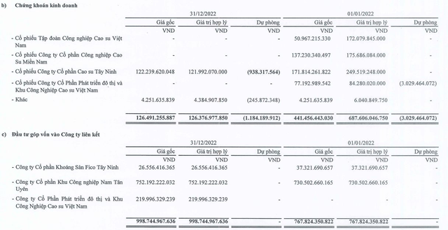 Doanh nghiệp bất động sản KCN có gần 11.000 tỷ của để dành, bán hết cổ phiếu GVR, CSM trong quý 4 - Ảnh 3.