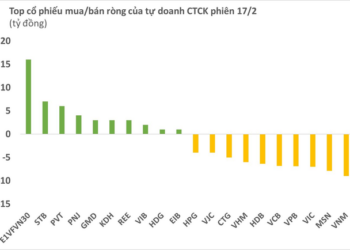 Cùng chiều khối ngoại, tự doanh CTCK bán ròng hơn 50 tỷ đồng phiên cuối tuần - Ảnh 1.