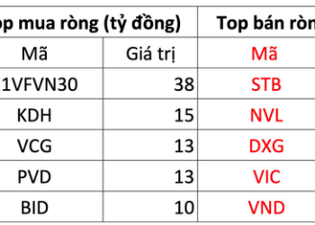 Khối ngoại bán ròng hơn 320 tỷ đồng trong phiên thị trường hồi phục, tập trung xả một cổ phiếu ngân hàng - Ảnh 1.