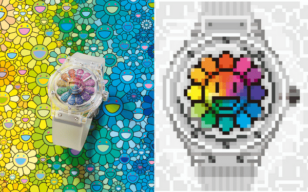 Takashi Murakami ra mắt bộ sưu tập đồng hồ Hublot được liên kết với NFT