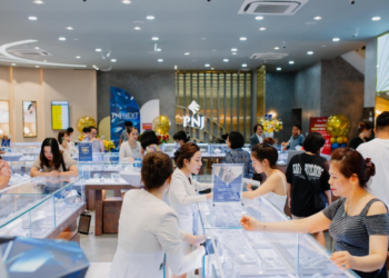 Doanh thu thuần tháng 1 của PNJ tăng mạnh