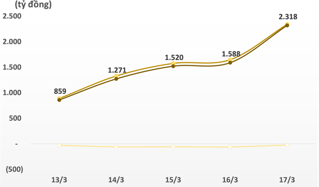 Khối ngoại mua ròng hơn 2.300 tỷ đồng trong tuần cơ cấu ETFs, gom hàng trăm tỷ HSG, POW, SSI - Ảnh 1.