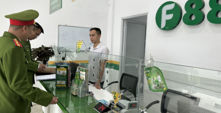 Lý do Công ty F88 ở Sài Gòn bị khám xét