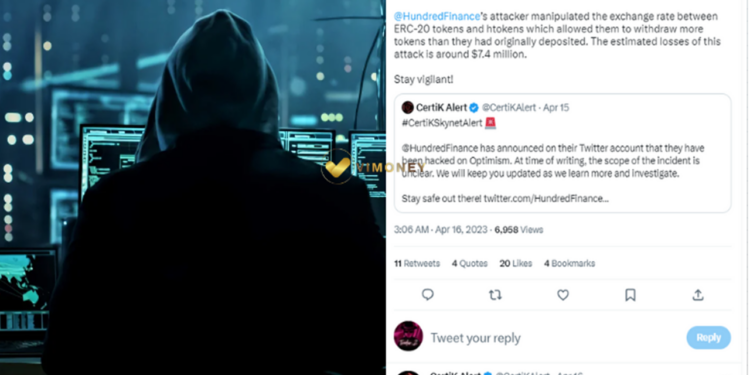 Tuần lễ hacker, Hundred Finance bị tấn công ghi nhận thiệt hại ban đầu 7 triệu USD