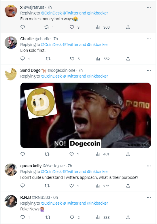 Dogecoin “dựng cột” lao dốc thảm sau khi Elon Musk rút logo DOGE khỏi nút home Twitter.