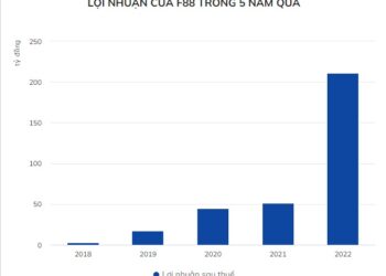 Lợi nhuận F88 năm 2022 tăng gấp 4 lần