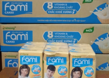 Vinasoy lên tiếng về việc sữa Fami Canxi bị thu hồi ở Nhật
